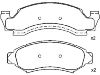 刹车片 Brake Pad Set:D6TZ-2001-D