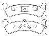 тормозная кладка Brake Pad Set:2L2Z-2200-BA