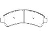 Bremsbelagsatz, Scheibenbremse Brake Pad Set:1802 9791