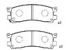 刹车片 Brake Pad Set:HF39-26-48ZA