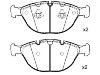 刹车片 Brake Pad Set:34 11 6 756 350