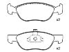 Plaquettes de frein Brake Pad Set:7 736 214 9