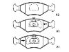 тормозная кладка Brake Pad Set:7 078 947