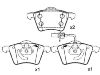 Pastillas de freno Brake Pad Set:1 151 377