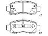 Plaquettes de frein Brake Pad Set:06450-S34-000