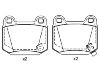 Plaquettes de frein Brake Pad Set:MR 407 391