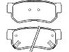 Bremsbelagsatz, Scheibenbremse Brake Pad Set:58302-17A00