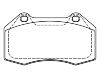 тормозная кладка Brake Pad Set:77 01 208 218