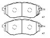 Pastillas de freno Brake Pad Set:26296-AG000