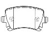 刹车片 Brake Pad Set:1K0 698 451