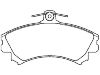 Bremsbelagsatz, Scheibenbremse Brake Pad Set:MR-249241