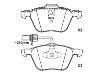 Plaquettes de frein Brake Pad Set:7M3 698 151 A