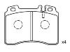 Brake Pad Set:002 420 37 20