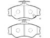 Pastillas de freno Brake Pad Set:58101-43A00