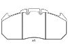 刹车片 Brake Pad Set:81 50820 5072