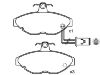 刹车片 Brake Pad Set:BHM7237