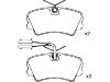 Brake Pad Set:0060 750 413