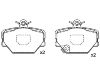 刹车片 Brake Pad Set:451 421 00 10