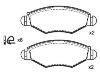 тормозная кладка Brake Pad Set:4252.12