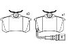 Bremsbelagsatz, Scheibenbremse Brake Pad Set:6Q0 698 451