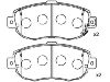 Pastillas de freno Brake Pad Set:04465-53010