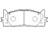 Bremsbelagsatz, Scheibenbremse Brake Pad Set:04465-06080