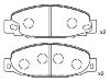 刹车片 Brake Pad Set:MC838359