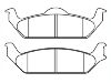 Bremsbelagsatz, Scheibenbremse Brake Pad Set:5093253AA