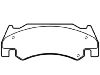 Bremsbelagsatz, Scheibenbremse Brake Pad Set:5143402AA