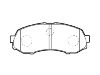 тормозная кладка Brake Pad Set:04491-87506-000