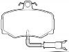 Plaquettes de frein Brake Pad Set:JLM1281