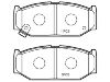 Bremsbelagsatz, Scheibenbremse Brake Pad Set:55810-63J00