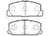 Bremsbelagsatz, Scheibenbremse Brake Pad Set:MR235055