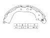 刹车蹄片 Brake Shoe Set:K1190